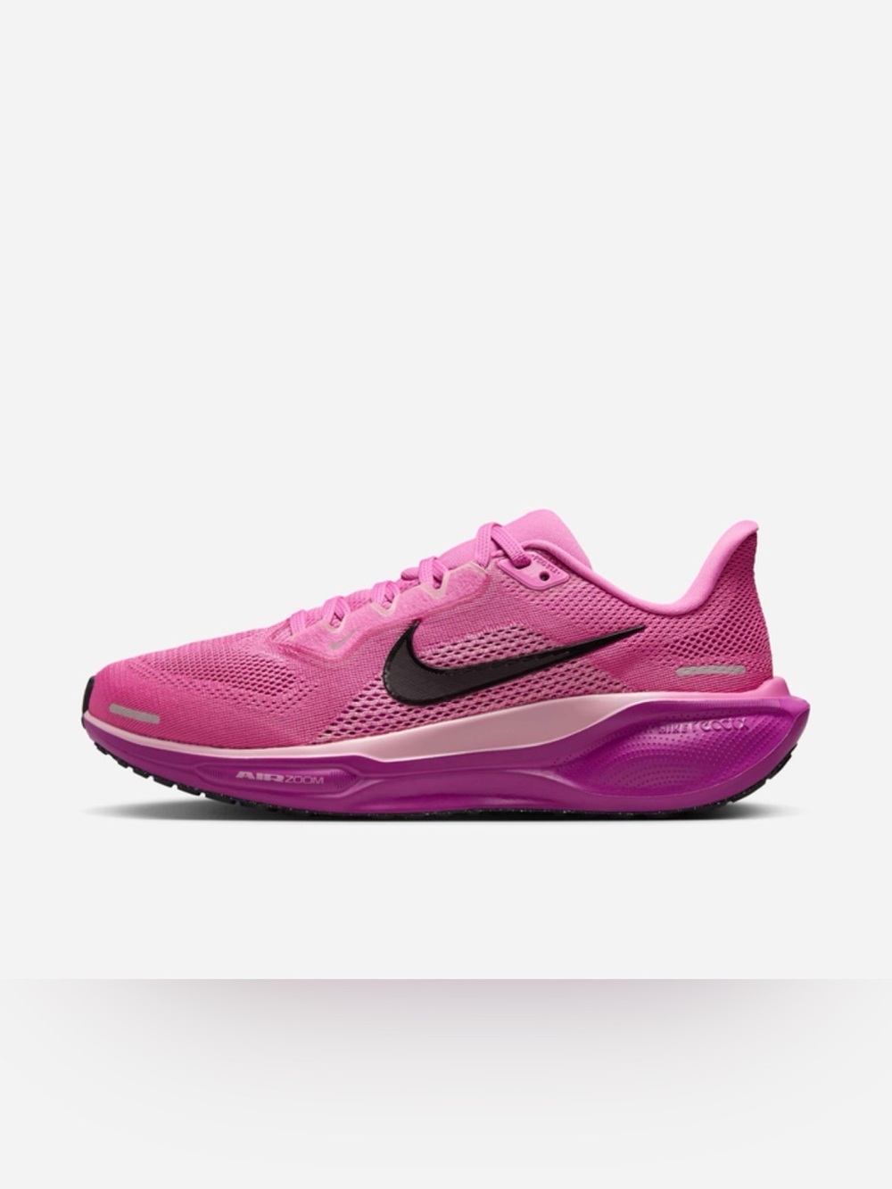 Nike Women's Running Shoe - Pink with Black Swoosh